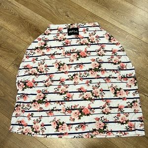 Milk Snob Floral Car Seat/Nursing Cover